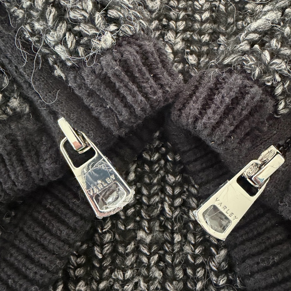 Varley black and grey Darwell sweater - Picture 7 of 14